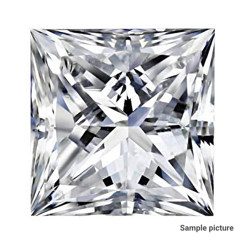 3.79 Carat Princess IGI Natural Diamond, With Certificate ID 224632476
