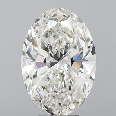 8.25 Carat Oval IGI Labgrown Diamond, With Certificate ID LG575376164