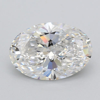 5.00 Carat Oval IGI Labgrown Diamond, With Certificate ID LG692557006