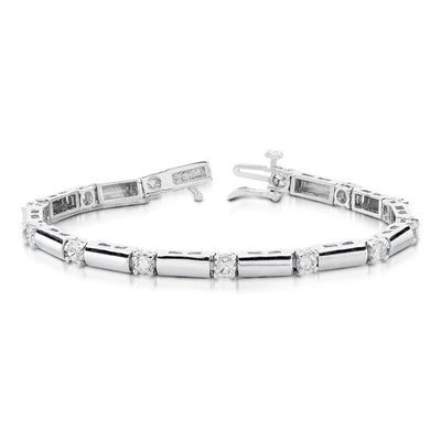 Modern Style Diamond Bracelet