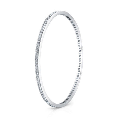 Vintage Style Diamond Bangle