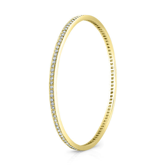 Vintage Style Diamond Bangle