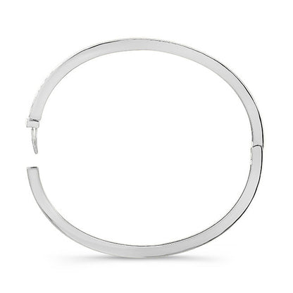 Modern Style Diamond Bangle