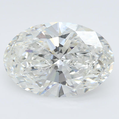4.48 Carat Oval GCAL Labgrown Diamond, With Certificate ID 330951483
