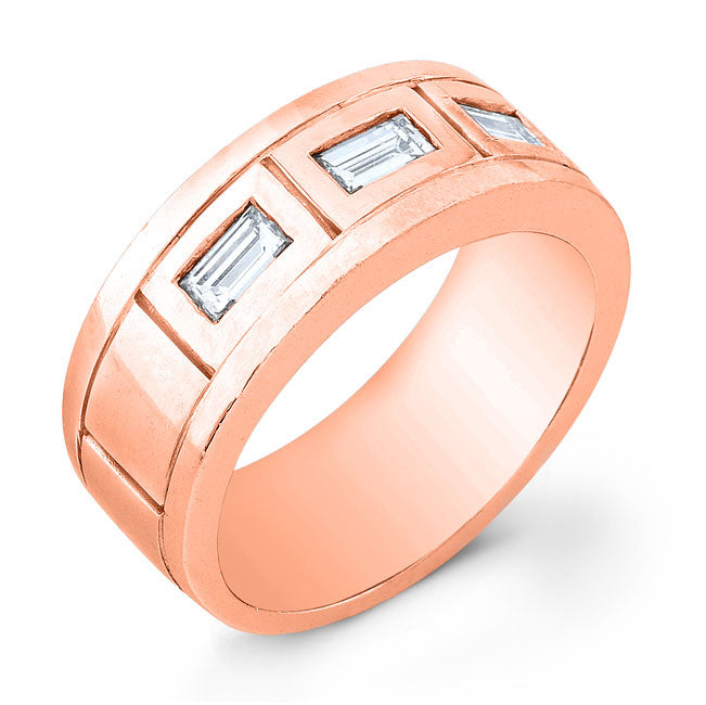 Men's Modern Style Wedding Band