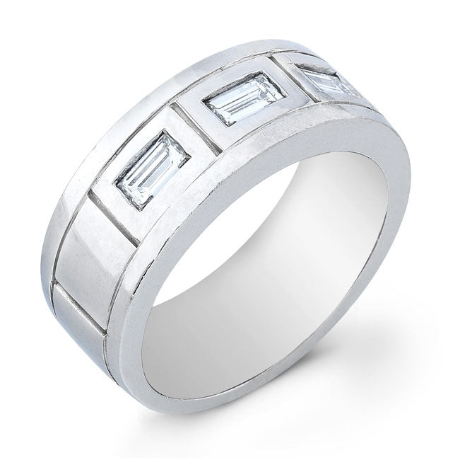Men's Modern Style Wedding Band
