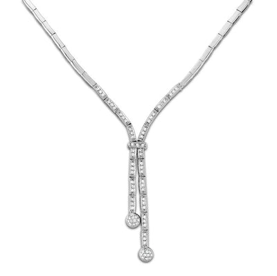 Vintage Style Diamond Necklace