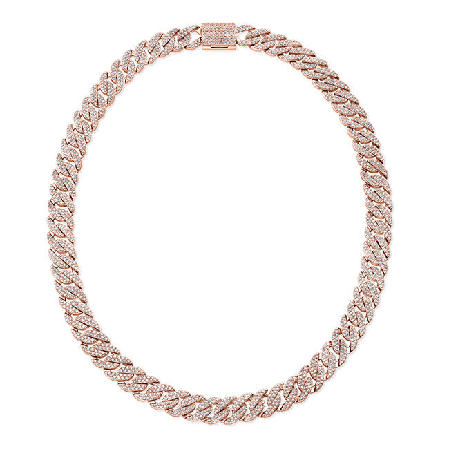 Cuban Link Diamond Necklace