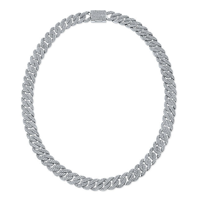 Cuban Link Diamond Necklace