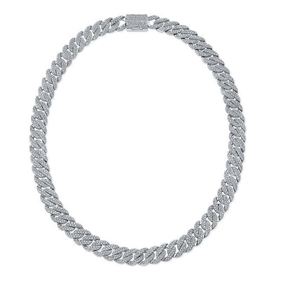 Cuban Link Diamond Necklace