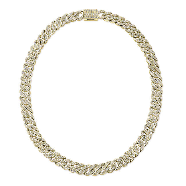 Cuban Link Diamond Necklace