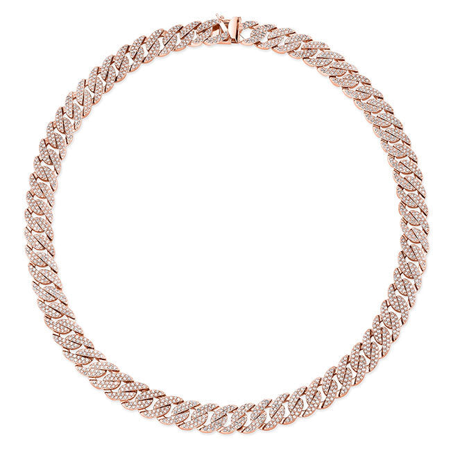 Cuban Link Diamond Necklace