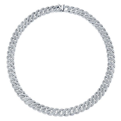Cuban Link Diamond Necklace
