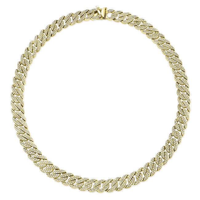 Cuban Link Diamond Necklace