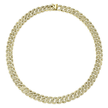 Cuban Link Diamond Necklace