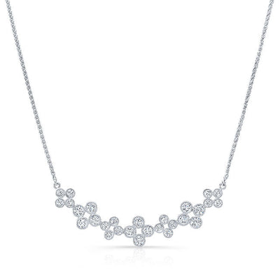 Bezel Diamond Necklace