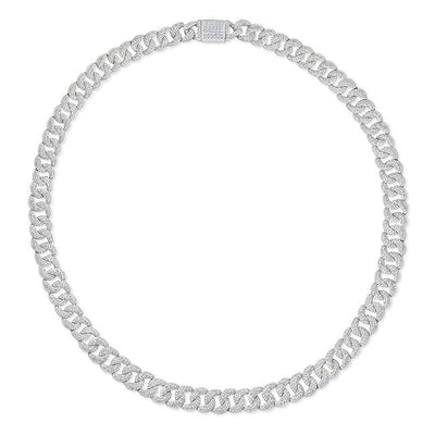 Cuban Link Diamond Necklace