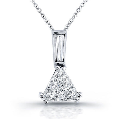 Trilliant Diamond Necklace