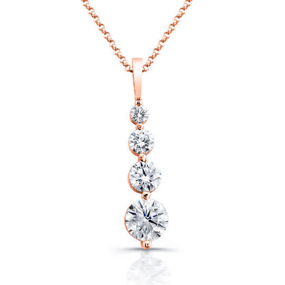 Modern Style Diamond Pendant