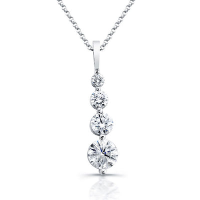 Modern Style Diamond Pendant