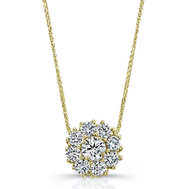 Round Diamond Pendant