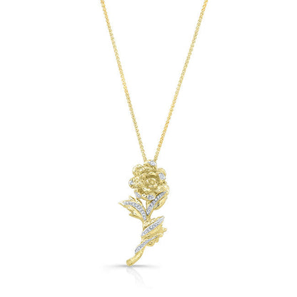 Rose Flower Pendant