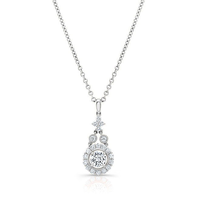 Art Deco Diamond Pendant