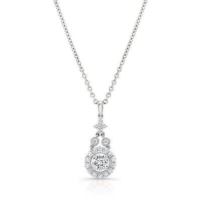 Art Deco Diamond Pendant