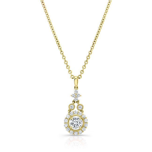 Art Deco Diamond Pendant