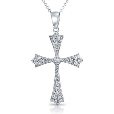 Diamond Cross Pendant