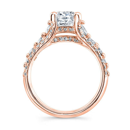 Modern Style Diamond Engagement Ring