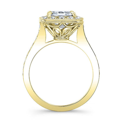 Modern Style Diamond Engagement Ring