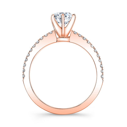 Modern Style Diamond Engagement Ring
