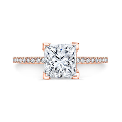 Modern Style Diamond Engagement Ring