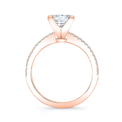 Modern Style Diamond Engagement Ring