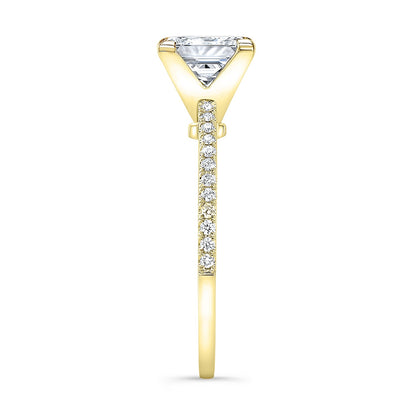 Modern Style Diamond Engagement Ring