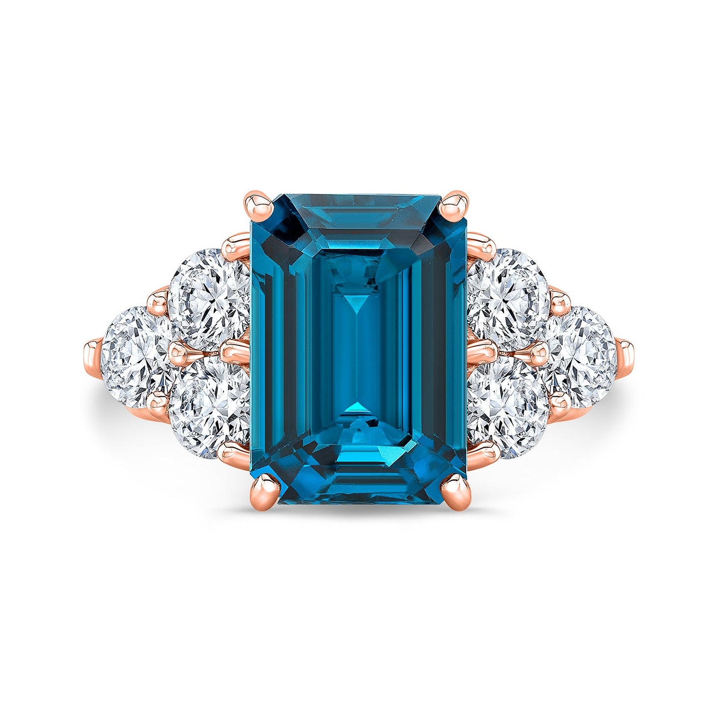 Modern Style Diamond Engagement Ring
