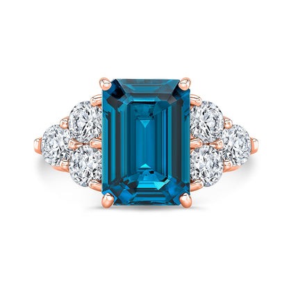 Modern Style Diamond Engagement Ring