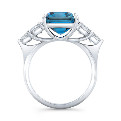 Modern Style Diamond Engagement Ring