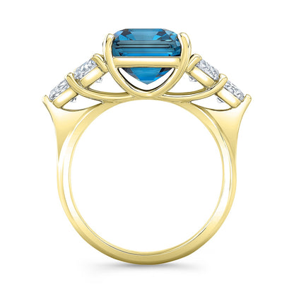 Modern Style Diamond Engagement Ring