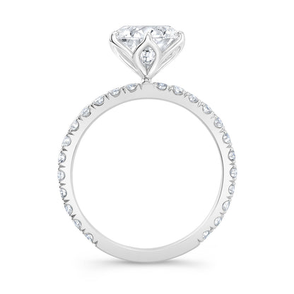Modern Style Diamond Engagement Ring