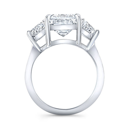 Modern Style 3-Stone Diamond Engagement Ring