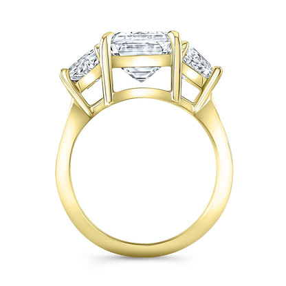 Modern Style 3-Stone Diamond Engagement Ring