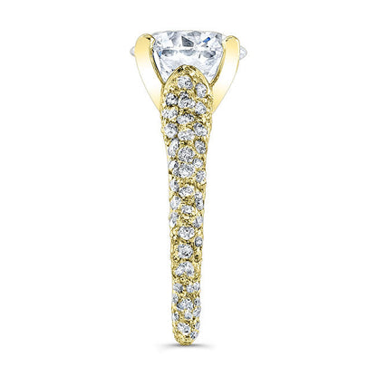 Classic Style Eternity Diamond Engagement Ring
