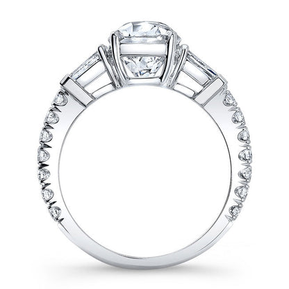 Modern Style Diamond Engagement Ring