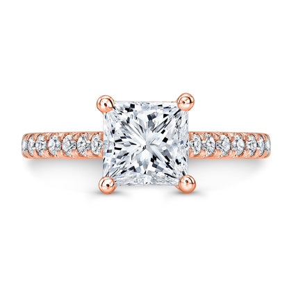 Modern Style Diamond Engagement Ring