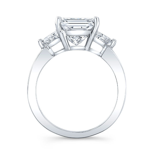 Modern Style Diamond 3-Stone Engagement Ring