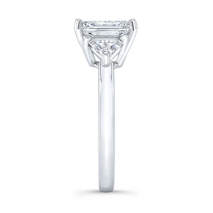 Modern Style Diamond 3-Stone Engagement Ring