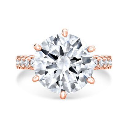 Modern Style Diamond Engagement Ring