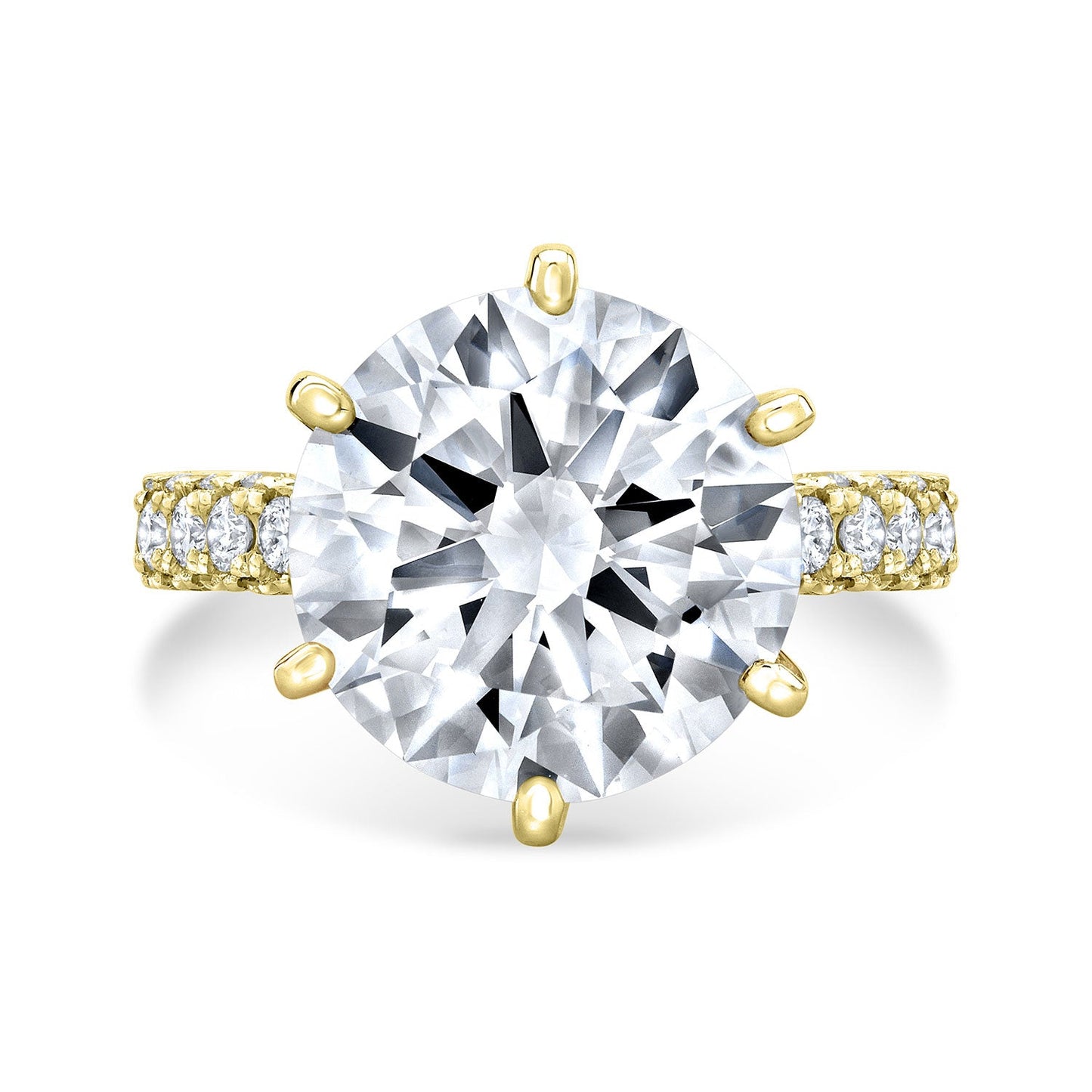 Modern Style Diamond Engagement Ring